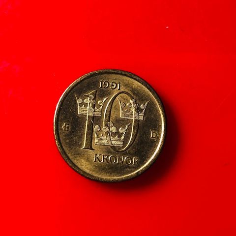 10 kr 1991 Sverige (1460)