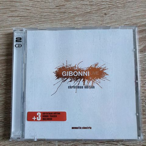 Gibonni - Acoustic : Electric  Live   Christmas Edition  (2×CD, 2008)