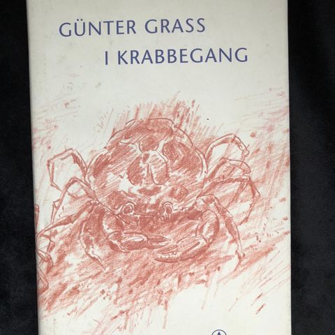 ulest ! innbundet bok I krabbegang av Günter Grass tils 100