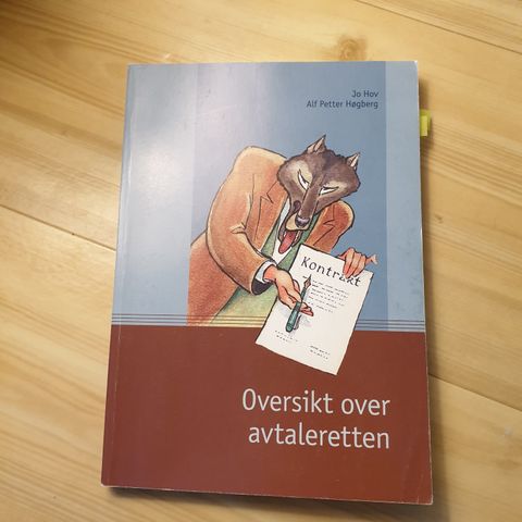 Oversikt Over Avtaleretten (jus1111 / jus3112)