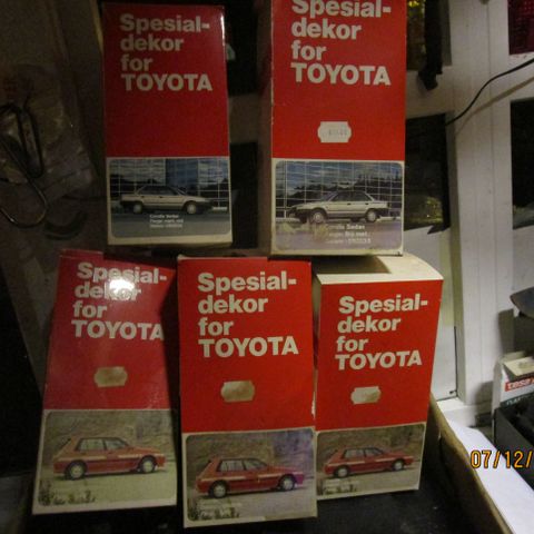 Toyota Corolla Dekorstriper.