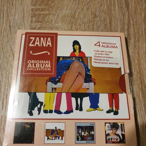 Zana - Original Album Collection  (4×CD, 2018)