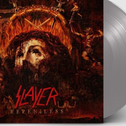 SLAYER-Repentless ,sølv Lp