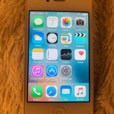 iPhone 4S 16 GB Hvit