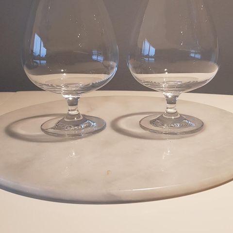 Cognac krystall glass - to stk.