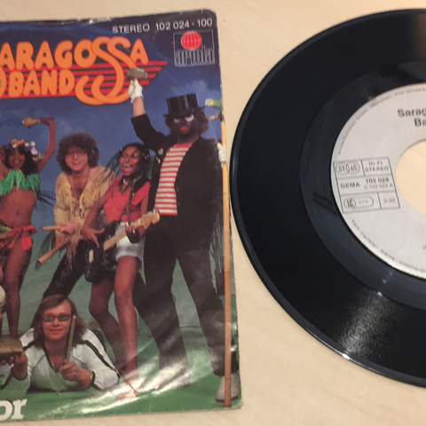Saragossa Band – Ginger Red ( 7", Single 1980)
