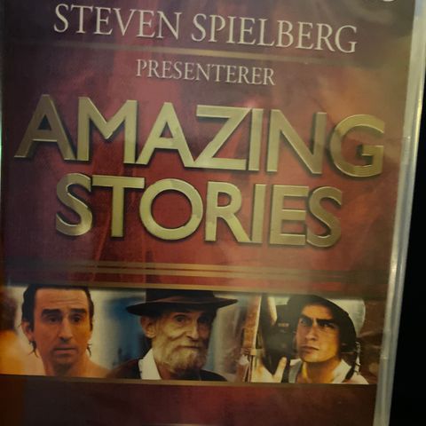 Amazing stories - Box 2 (norsk tekst) - Ubrukt i plast -Steven Spielberg