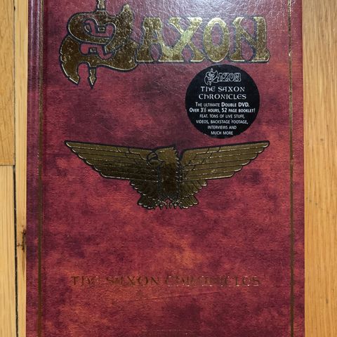 Saxon - The Saxon Chronicles special deluxe edition (2x DVD + bok)