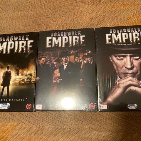 Boardwalk Empire DVD Season 1,2,3, selges