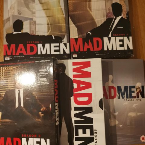 Mad Men - sesong 1-5 (DVD)