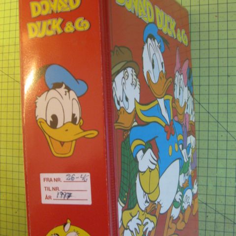 Donald Duck & Co i perm - nr 26 - 46/1997 inkl tillegsblad. Se bilder!