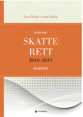 "Innføring i skatterett 2018-2019 studiebok" Fallan, Lars Fallan, Even