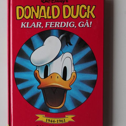 GULLBOK NR 12 DONALD DUCK KLAR , FERDIG , GÅ !