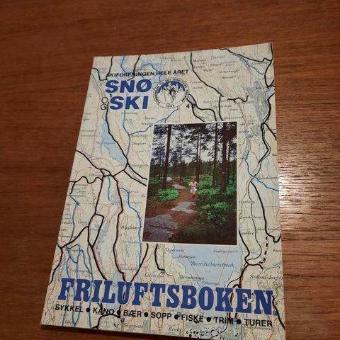 Skiforeningens - Friluftsboken 1984 - Knut Moberg
