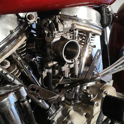 Harley Davidson Panhead motor ønskes kjøpt
