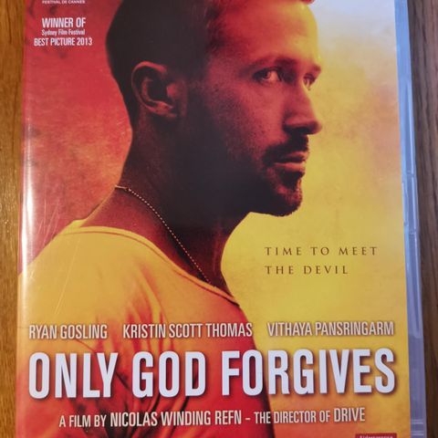 Only God Forgives (DVD, Ryan Gosling)