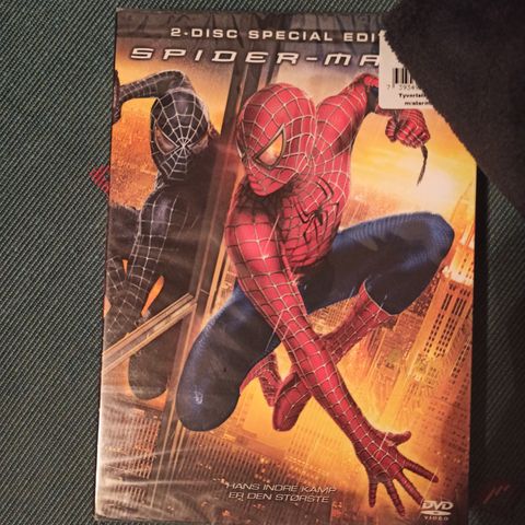 SPIDER-MAN 3 DVD  2-DISC EDITION (ny i plasten!!!)