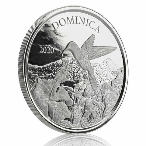 2020 DOMINICA 1 OZ SØLV «HUMMINGBIRD»