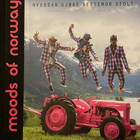 Moods of Norway bok med autografer