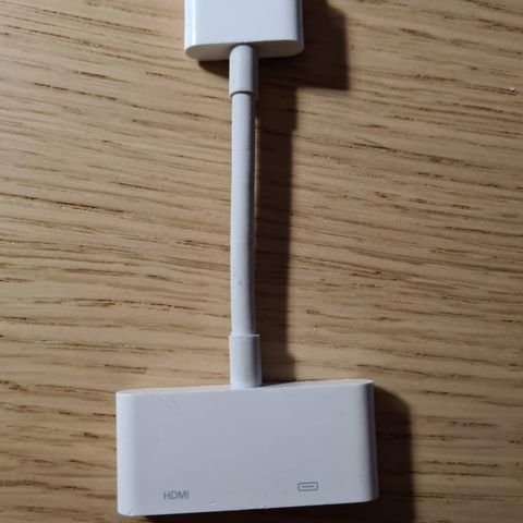 Apple 30-pin til HDMI (gammel type)