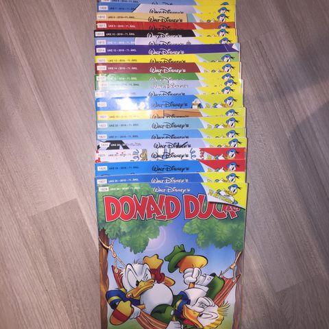 Donald Duck blader, 2018-årgangen