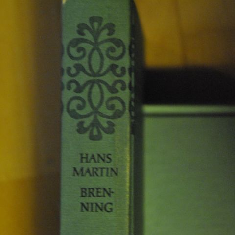 Hans Martin: Brenning. Innb.