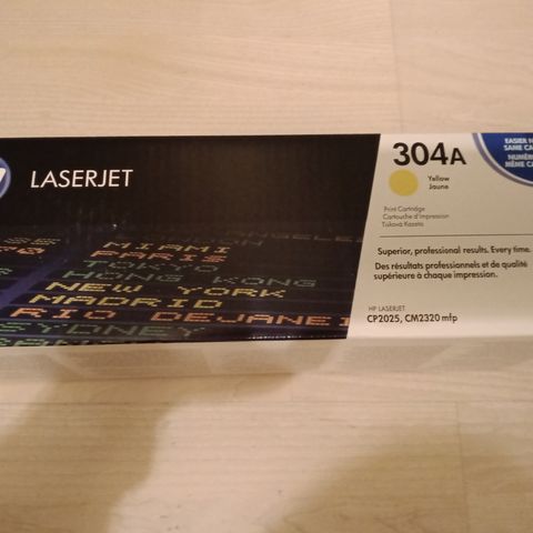 HP Laserjet 304A, Yellow, Cyan