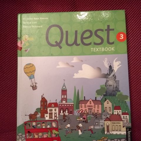 Quest 3 - textbook - innbundet