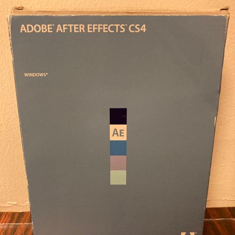 Adobe After Effects CS4 selges brukt!