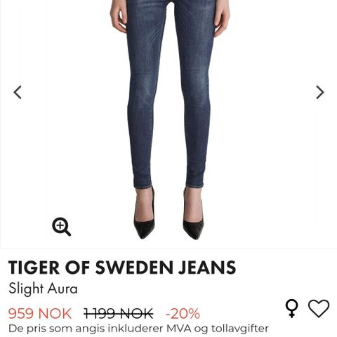 Jeans fra Tiger of Sweden.