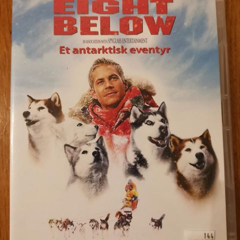 Eight Below (DVD, norsk tekst, Disney)
