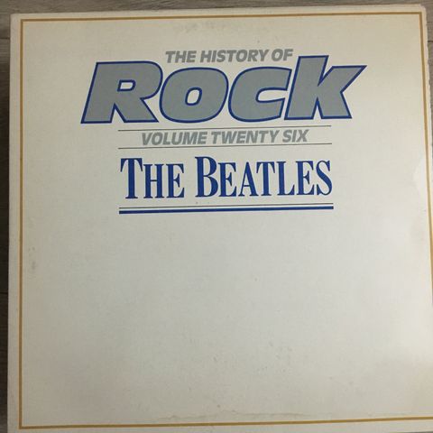 LP Plater/ The history of rock .Samlet 600kr