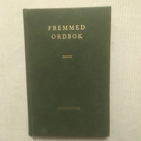 BokFrank: Ernst W. Selmer; Fremmedordbok (1966)