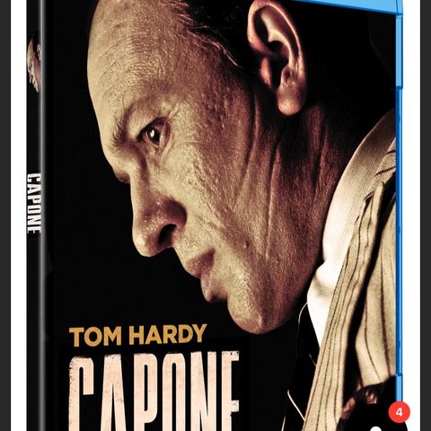 Capone blu ray film m/ Tom Hardy