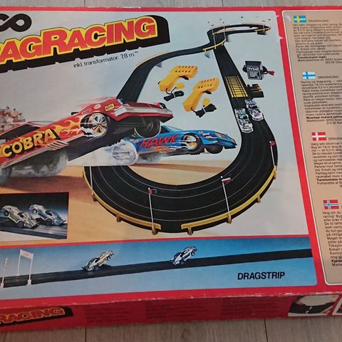 TYCO bilbane / dragracing set