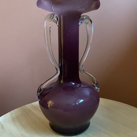 Glassblåst vase