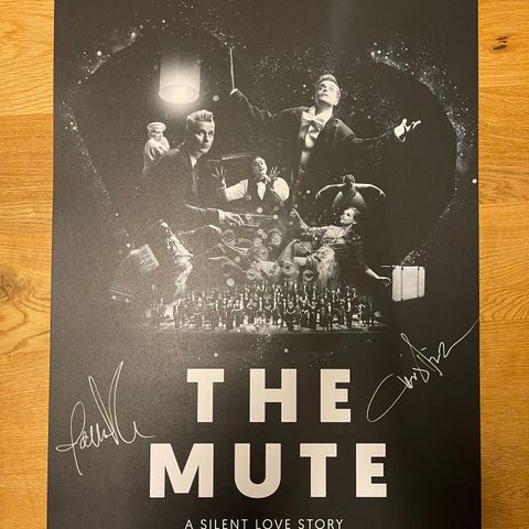 Janove - The Mute plakat med signaturer + program!