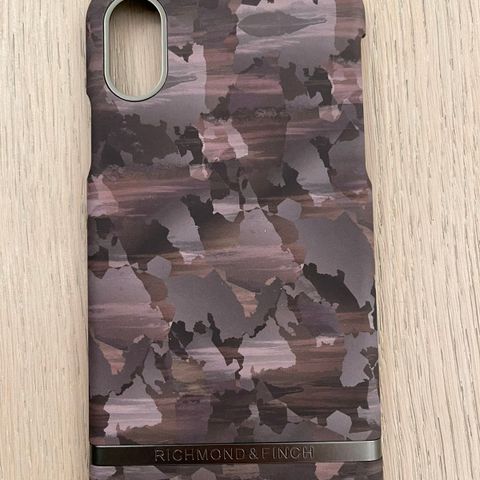 Richmond & Finch Camouflage deksel (iPhone X eller iPhone XS)