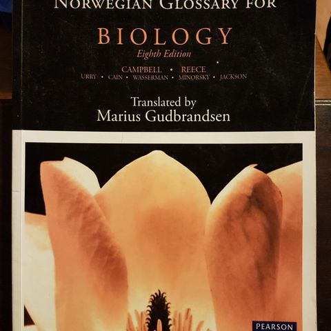 Norwegian Glossary for Biology (2009)