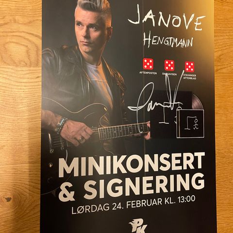 Janove - Plakat fra Hengtmann