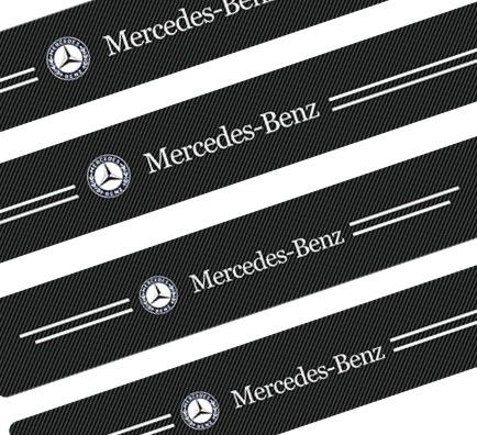Terskelbeskytter terskelfilm terskelbeskyttelse Mercedes  logo/ CLS VITO VANEO