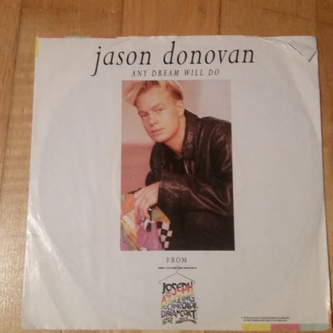 Jason Donovan - Any Dream will do. ( 7" )