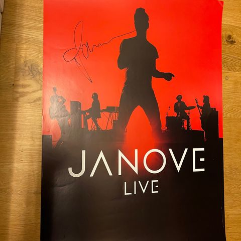 Janove - Selger 3 flotte konsertplakater