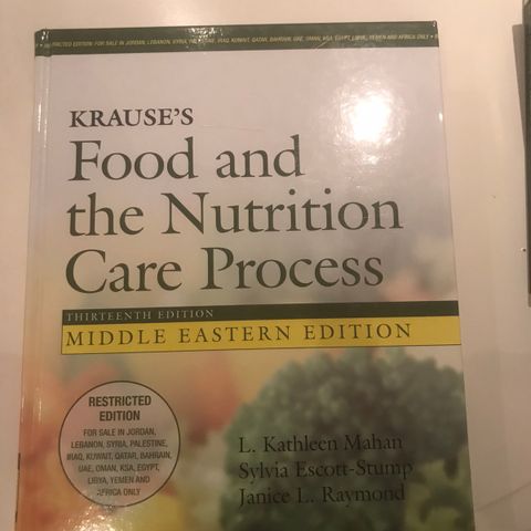 Krause’s - Food & the Nutrition Care Process - edt. 13 