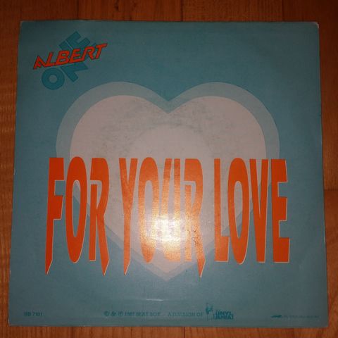 Albert One - For your love   (7" )