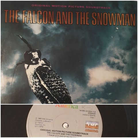 VINTAGE/RETRO LP-VINYL "THE FALCON AND THE SNOWMAN 1985/++ORIGINAL"
