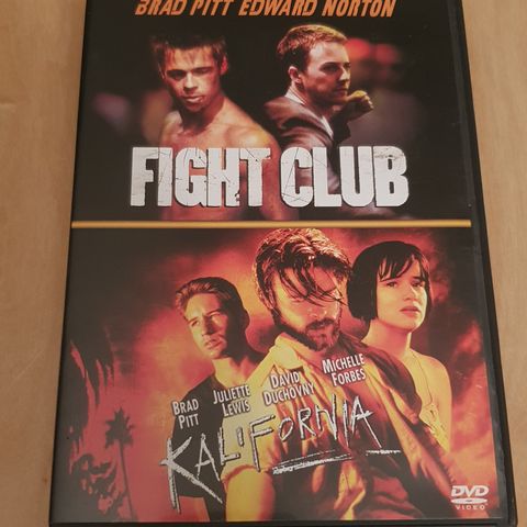Fight Club + Kalifornia  ( DVD )