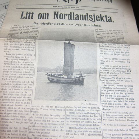 Nordlandsposten /Narvik skytterlag / Per Gulbransen A/S,NKL Bodø/Folldal