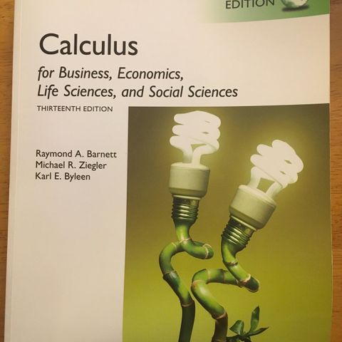 Calculus for Business, Economics, Life Sciences, and Social Sciences