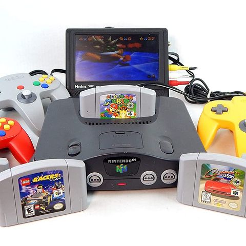 Kjøper Nintendo 64 konsoller og spill!!
